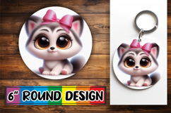 Playful Circle Designs for Gifts, 3D Dog Product Image 1