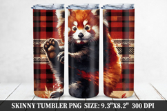 Animals Tumbler Sublimation PNG Bundle, Festive 20oz Designs Product Image 18