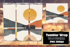 Modern Boho Pattern Tumbler Wrap 20oz Product Image 1