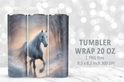 Christmas horse tumbler bundle| Winter Tumbler Sublimation Product Image 10
