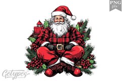 Christmas Santa Clipart Design - High Quality 300 Dpi Product Image 1