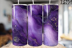 Purple Luxury Alcohol Ink Tumbler Wrap -High Quality 300 Dpi Product Image 1