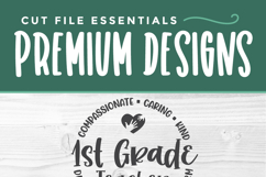 First Grade Teacher svg - a 1st grade teacher unisex design Product Image 4