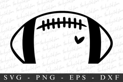 Football SVG | SVG Cut files | Cricut Product Image 1