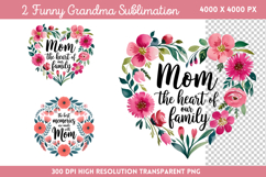Mothers Day Quotes Sublimation PNG Product Image 1