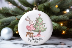 Christmas Ornament, Girl Ornament, Boy Ornament, PNG Product Image 2