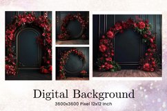 Flower Backdrops Overlays Wedding Studio Room Background Product Image 1