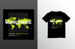 Worldwide writing design, suitable for screen printing Product Image 1