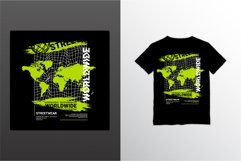 Worldwide writing design, suitable for screen printing Product Image 1