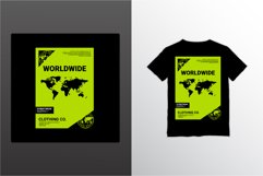 Worldwide writing design, suitable for screen printing Product Image 1