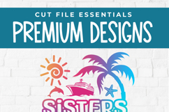 2027 Sisters Cruise svg - Sisters trip or vacation Product Image 4