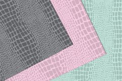Alligator Print Digital Paper Pack - 28 Colors Product Image 2