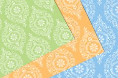 Hand Drawn Doodle Patterns Digital Paper Pack - 28 Colors Product Image 3