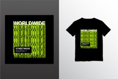 Worldwide writing design, suitable for screen printing Product Image 1