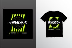 Dimension writing design, suitable for screen printing Product Image 1
