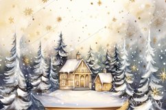 Golden Christmas Winter Wind Spinner Product Image 3