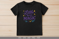 Little Miss Magic - SVG Design for Baby T-Shirts and Gifts Product Image 2