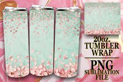 Glamorous Leopard Pattern Tumbler Wrap: Sublimation - 20oz Product Image 1