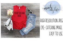 Bella Canvas Mockup / Shirt Mock up / Muscle Tank Top Mockup Product Image 1