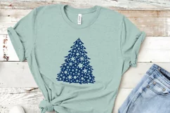 Stary Christmas Tree SVG, DXF, EPS and PNG craft files Product Image 2