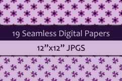 Shades of Purple Seamless Digital Papers/Backgrounds Product Image 3