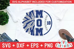 Baseball Mom SVG | Cheer Mom | Softball Mom | Shirt Design Product Image 1
