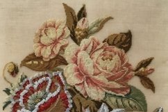 Vintage Cross Stitch Scheme Bouquet of water lilies Product Image 2