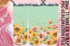 Shiny Leopard Print Tumbler Design: Sublimation - 20oz Product Image 1