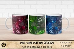Mug Sublimation Designs , Abstract Geometric Sublimation Mug Product Image 1