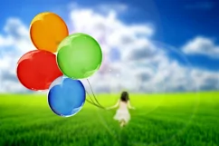 200 RED BALLOONS TRANSPARENT PNG FILES, PHOTOSHOP OVERLAYS Product Image 21