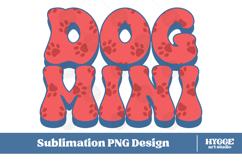 American Dog Mama Papa 4th of July USA Paw DTF PNG Bundle Product Image 3
