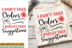 Sarcastic SVG \ Sarcastic Cut File,Funny Shirt SVG Design Product Image 1