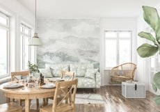 Wall mockup - Wallpaper mockup - Scandinavian room scene Product Image 7