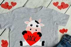 Valentine Cow | Farm Valentine SVG Product Image 3