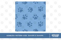 American 4th of July Cat Dog Paw Seamless Pattern PNG Bundle Product Image 9
