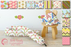 Sloth Family patterns, Family Sloth papers AMB-2207 Product Image 2