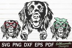 Munsterlander SVG cut file, Munsterlander svg design Product Image 1