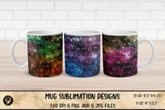 Mug Sublimation Designs , Abstract Sublimation Mug Product Image 1