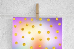 Colorful &amp; Gold Foil Confetti Papers Product Image 2