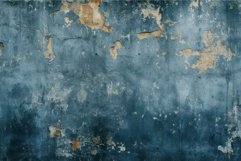 Old blue peeling paint texture Product Image 1