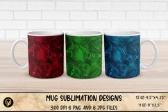 Mug Sublimation Designs , Abstract Sublimation Mug Product Image 1