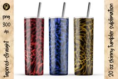 20 Oz Skinny Tumbler Sublimation Design. Product Image 1