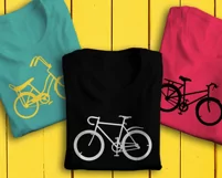 Bicycle Silhouettes SVG Design Files Product Image 1