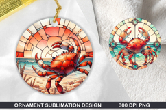 Animals Stained Glass Ornament Bundle, 30 High-Quality PNG Product Image 18
