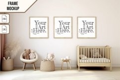 Canvas Smart Mockup PSD &amp; JPG Template Graphic Product Image 1