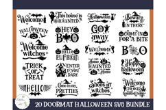 Halloween Doormat SVG Bundle, Halloween Doormat Bundle Product Image 1