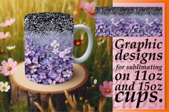 Flower Leopard Print Cup Design Product Image 1