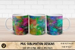 Mug Sublimation Designs , Abstract Oil Painting Sublimation Product Image 1