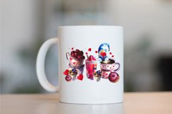 Valentine's Day coffee sublimation, PNG coffee gnomes Product Image 3