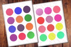 Heart, Bottlecaps, 2", 1.5", 1", 35mm, 30mm, Collage Sheet Product Image 4